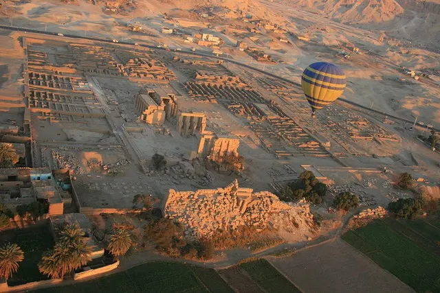 Hot Air Balloon Ride in Luxor, Egypt